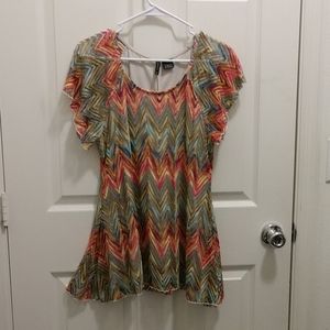 Multicolor Top